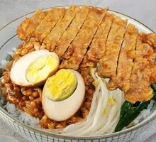 Old-fashioned Pork Cutlet Rice