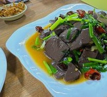 Stir-fried羊Blood