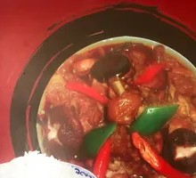 Stewed Chicken with Brown Sauce