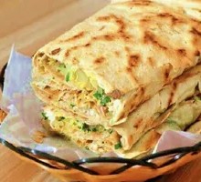 Double Egg and Sausage Pancake