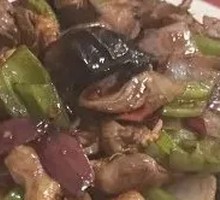 Spicy Stir-Fried Chicken Hearts