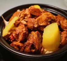 Stewed Chicken with Brown Sauce
