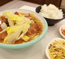 Pork Rib and Chinese Cabbage Stew