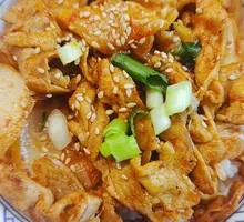 Spicy Kimchi Pork Rice