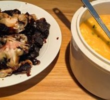 Tomato Seafood Noodle Soup