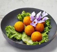 Taro Sweet Potato Balls