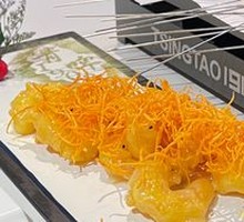 Lemon Mustard Shrimp Balls