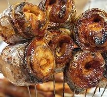 Grilled Cutlassfish Rolls
