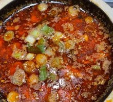 Pork Brain in Purple Sand Pot