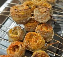 Grilled Cutlassfish Rolls