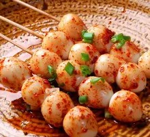 Charcoal-Grilled Quail Eggs