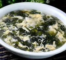 Seaweed and Egg Soup