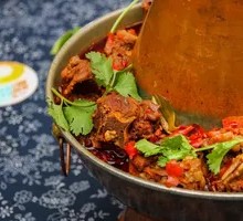 Goat Spine Hot Pot