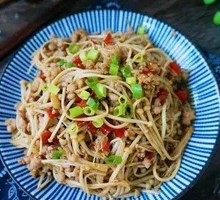 Golden Needle Mushroom Stir-fry