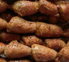 Grilled Chicken Hearts