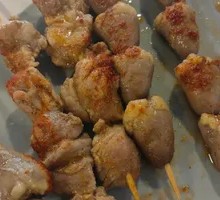 Chicken Heart Skewers