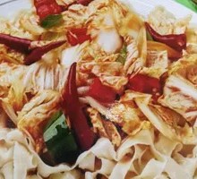 Spicy Sour Cabbage Noodles