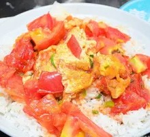 Tomato and Egg Fried Rice