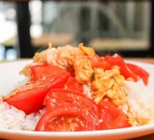 Tomato and Egg Fried Rice