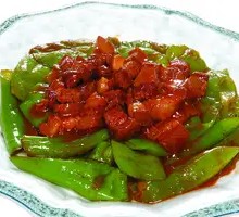Braised Pepper with Tiger Skin