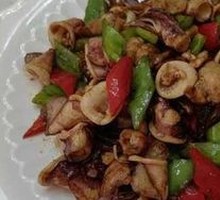 Stir-Fried Cuttlefish with Chili