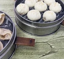 Shiitake and Bok Choy Steamed Dumplings