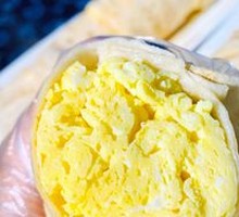 Egg Wrapped in Thin Pancakes