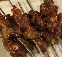 Pork Rib Skewers