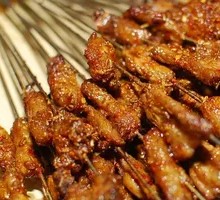 Charcoal-Grilled Pig Kidney Tendons