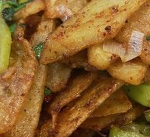 Spicy Potatoes in Dry Pot