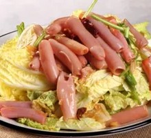 Stir-fried Sea Cucumber with Chinese Cabbage