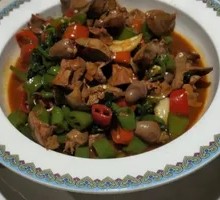Spicy Stir-fried Pigeon Liver