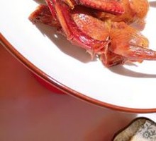 Skewered Roast Pigeon