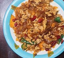 Duck Egg Noodles with Vermicelli