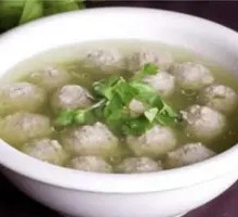 Clear Soup Meatballs