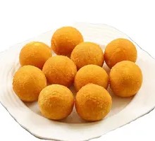 Fried Taro and Sweet Potato Balls