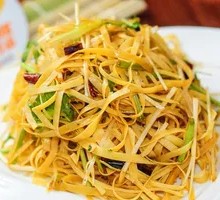 Spicy Oil-Poured Tofu Skin