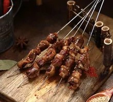 Grilled Wangjing Pork Kidneys