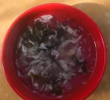 First-water Purple Seaweed Egg Drop Soup