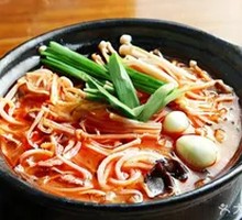 Enoki Noodle Soup