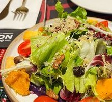 Pumpkin Sweet Potato Quinoa Salad