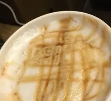 Hot Oat Caramel Macchiato