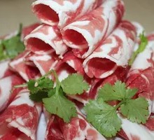 Fatty Lamb Hot Pot Rice Noodles