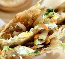 Vegetable and Whole Grain Pancake