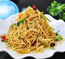 炝拌干豆丝
