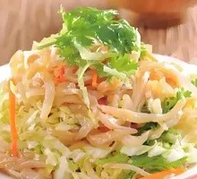 Jellyfish and Baby Bok Choy Salad