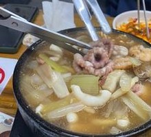 Seafood Potato Cake Soup
