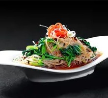 Spinach and Glass Noodles Salad