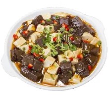 Pork Blood Stewed with Tofu