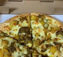 Curry Beef Pizza